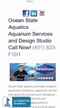 Mobile Screenshot of oceanstateaquatics.com