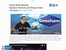 Tablet Screenshot of oceanstateaquatics.com